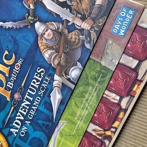 BattleLore Days of Wonder Expansion Set, with Cards & Creatures Compendium